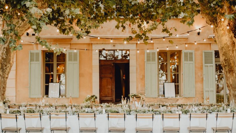 Lieu de réception élégant